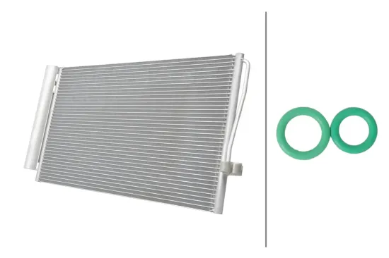 Kondensator, Klimaanlage HELLA 8FC 366 220-481 Bild Kondensator, Klimaanlage HELLA 8FC 366 220-481