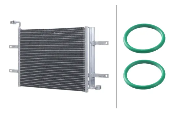 Kondensator, Klimaanlage HELLA 8FC 366 220-551 Bild Kondensator, Klimaanlage HELLA 8FC 366 220-551