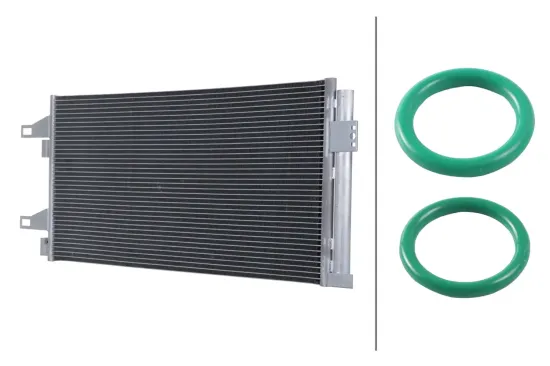 Kondensator, Klimaanlage HELLA 8FC 366 220-571 Bild Kondensator, Klimaanlage HELLA 8FC 366 220-571