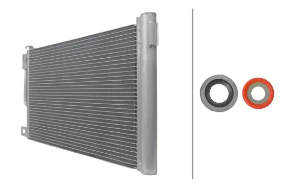 Kondensator, Klimaanlage HELLA 8FC 366 220-581 Bild Kondensator, Klimaanlage HELLA 8FC 366 220-581