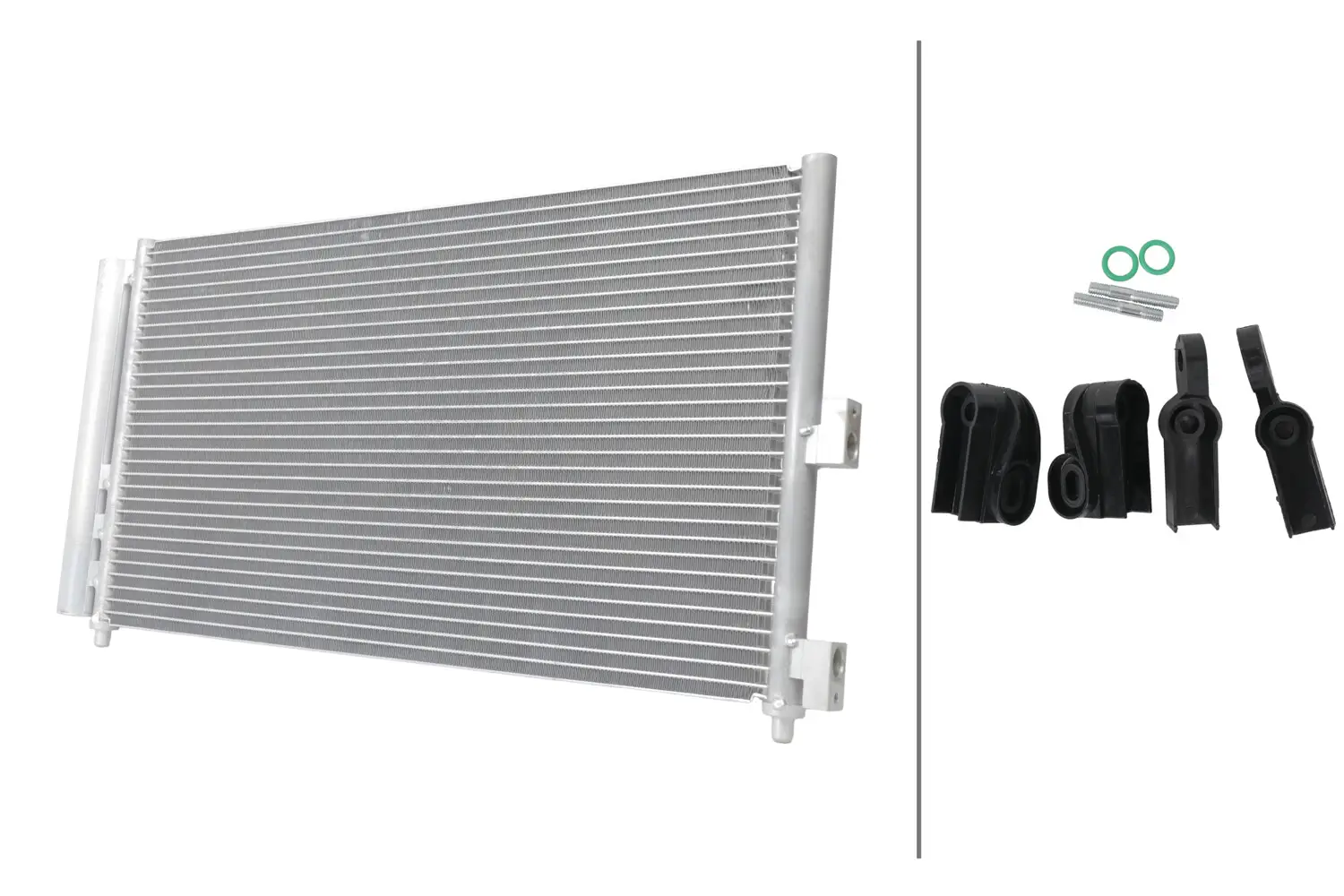 Kondensator, Klimaanlage HELLA 8FC 366 220-611