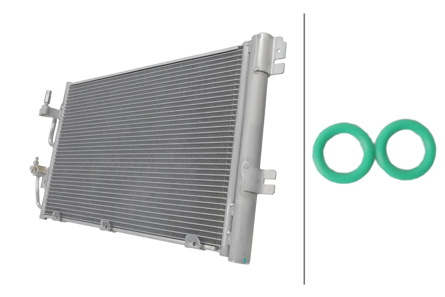 Kondensator, Klimaanlage HELLA 8FC 366 220-641