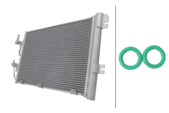 Kondensator, Klimaanlage HELLA 8FC 366 220-641 Bild Kondensator, Klimaanlage HELLA 8FC 366 220-641