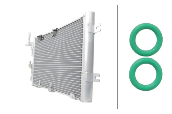 Kondensator, Klimaanlage HELLA 8FC 366 220-671 Bild Kondensator, Klimaanlage HELLA 8FC 366 220-671