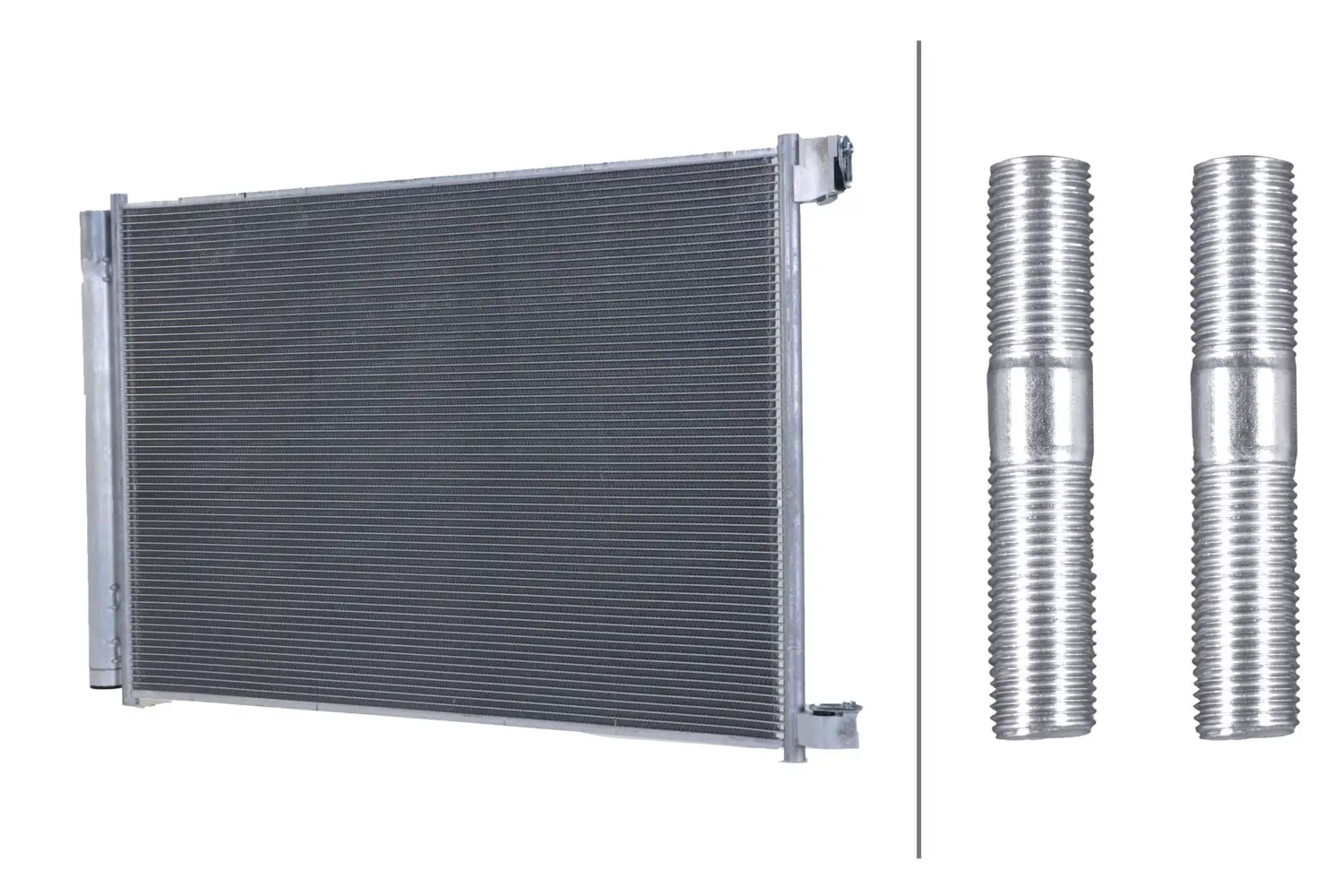 Kondensator, Klimaanlage HELLA 8FC 366 220-691