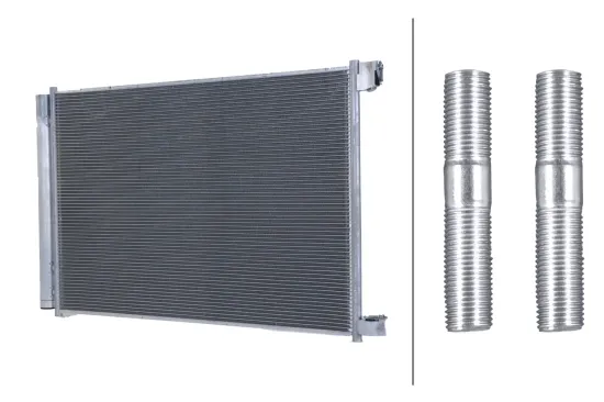 Kondensator, Klimaanlage HELLA 8FC 366 220-691 Bild Kondensator, Klimaanlage HELLA 8FC 366 220-691