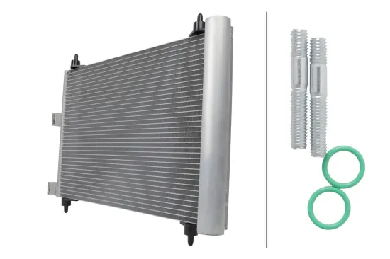 Kondensator, Klimaanlage HELLA 8FC 366 220-751 Bild Kondensator, Klimaanlage HELLA 8FC 366 220-751
