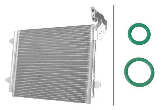 Kondensator, Klimaanlage HELLA 8FC 366 220-761 Bild Kondensator, Klimaanlage HELLA 8FC 366 220-761