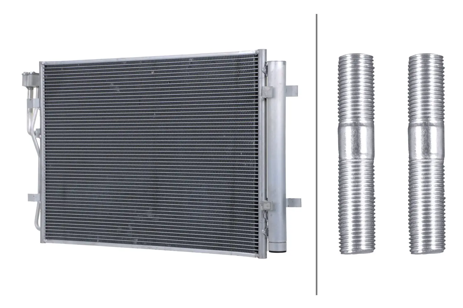 Kondensator, Klimaanlage HELLA 8FC 366 220-801