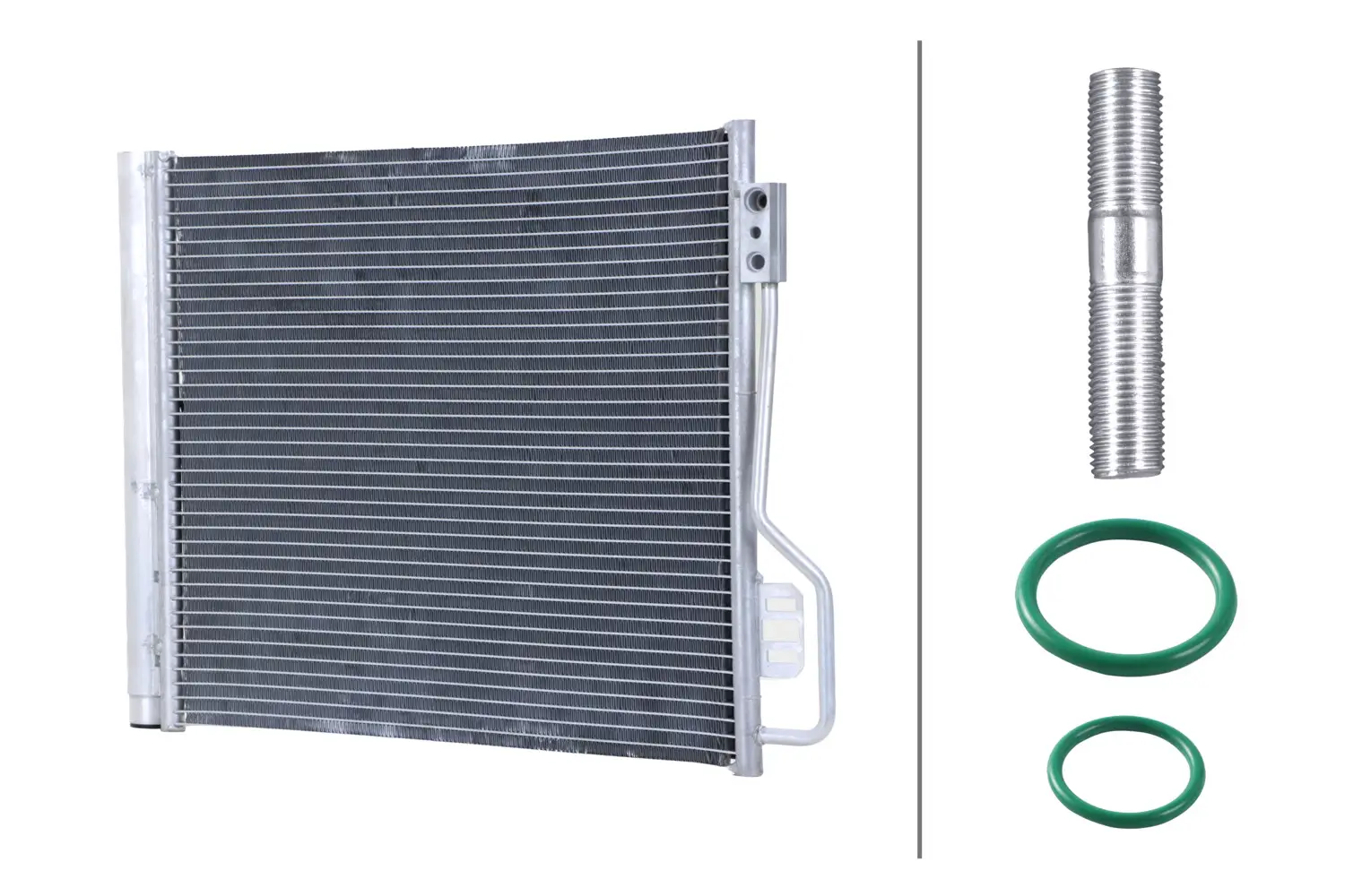 Kondensator, Klimaanlage HELLA 8FC 366 220-831