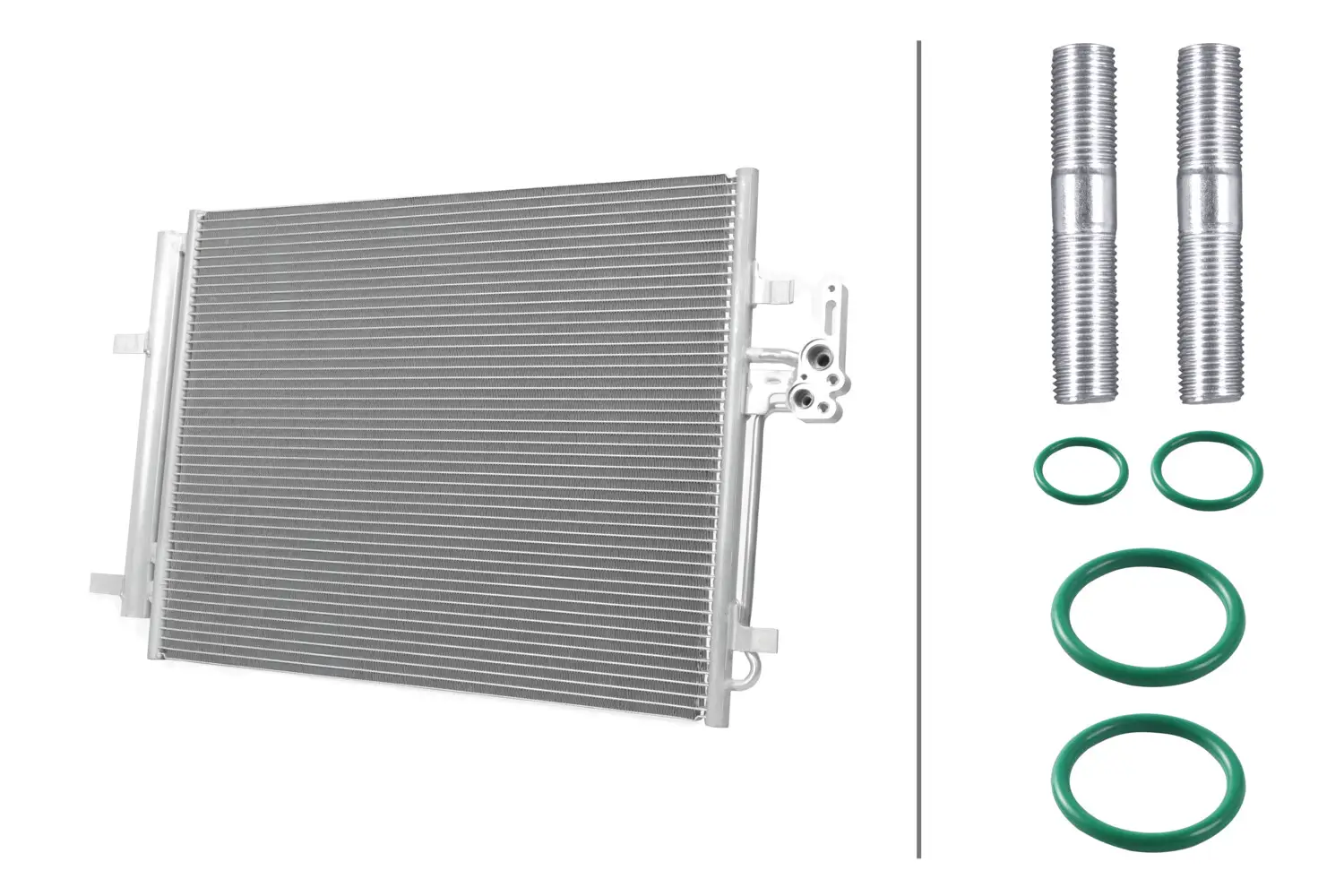 Kondensator, Klimaanlage HELLA 8FC 366 220-861