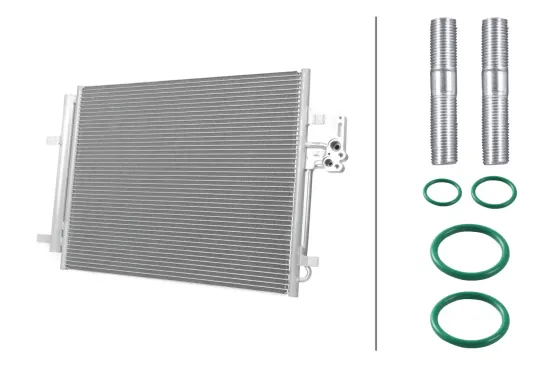 Kondensator, Klimaanlage HELLA 8FC 366 220-861 Bild Kondensator, Klimaanlage HELLA 8FC 366 220-861