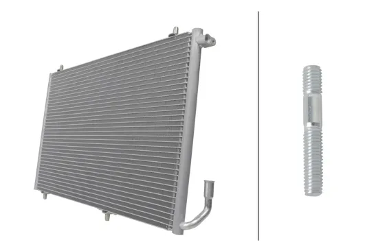Kondensator, Klimaanlage HELLA 8FC 366 220-871 Bild Kondensator, Klimaanlage HELLA 8FC 366 220-871