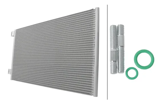 Kondensator, Klimaanlage HELLA 8FC 366 220-971 Bild Kondensator, Klimaanlage HELLA 8FC 366 220-971