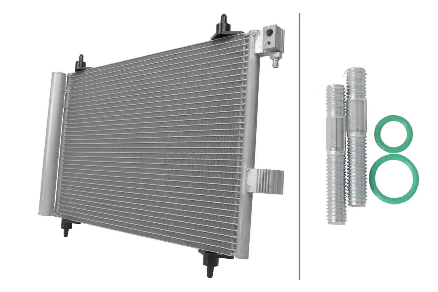 Kondensator, Klimaanlage HELLA 8FC 366 220-991