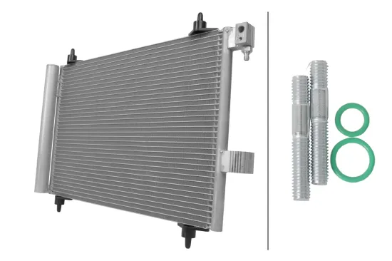 Kondensator, Klimaanlage HELLA 8FC 366 220-991 Bild Kondensator, Klimaanlage HELLA 8FC 366 220-991