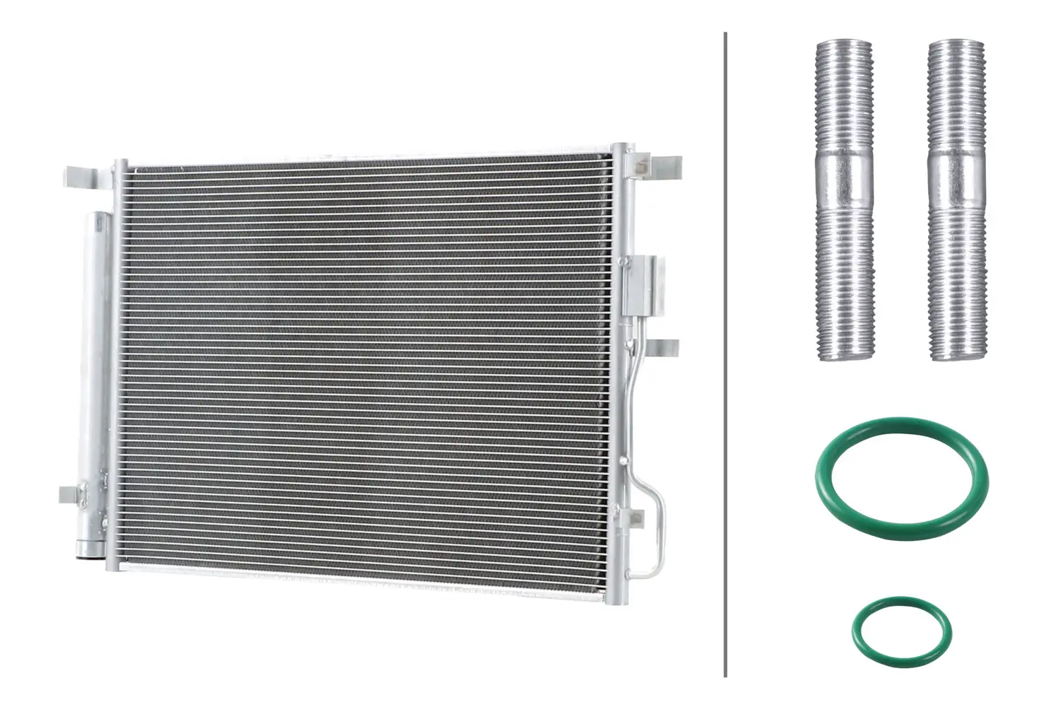 Kondensator, Klimaanlage HELLA 8FC 366 221-091