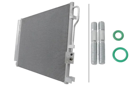 Kondensator, Klimaanlage HELLA 8FC 366 221-101 Bild Kondensator, Klimaanlage HELLA 8FC 366 221-101