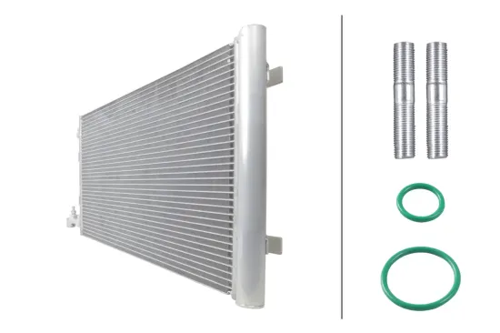 Kondensator, Klimaanlage HELLA 8FC 366 221-121 Bild Kondensator, Klimaanlage HELLA 8FC 366 221-121