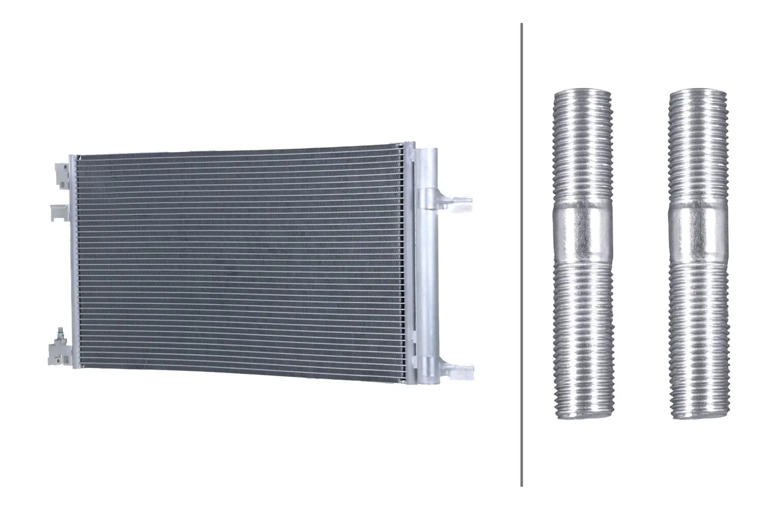 Kondensator, Klimaanlage HELLA 8FC 366 221-151