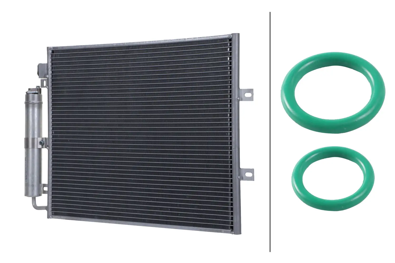 Kondensator, Klimaanlage HELLA 8FC 366 221-161