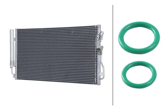 Kondensator, Klimaanlage HELLA 8FC 366 221-181 Bild Kondensator, Klimaanlage HELLA 8FC 366 221-181