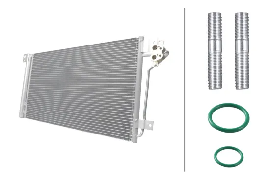 Kondensator, Klimaanlage HELLA 8FC 366 221-231 Bild Kondensator, Klimaanlage HELLA 8FC 366 221-231