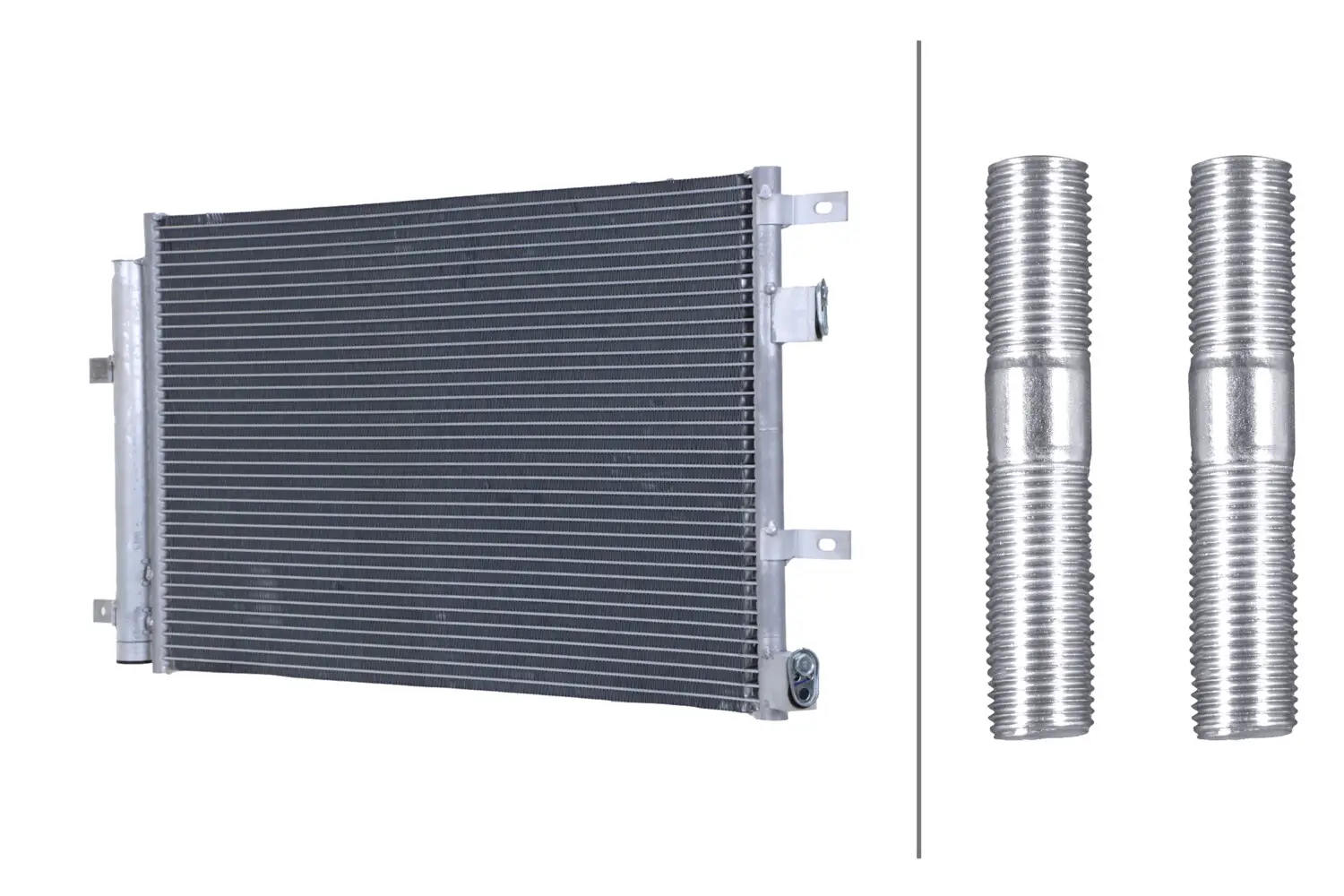 Kondensator, Klimaanlage HELLA 8FC 366 221-251