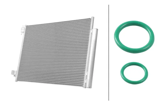 Kondensator, Klimaanlage HELLA 8FC 366 221-371 Bild Kondensator, Klimaanlage HELLA 8FC 366 221-371