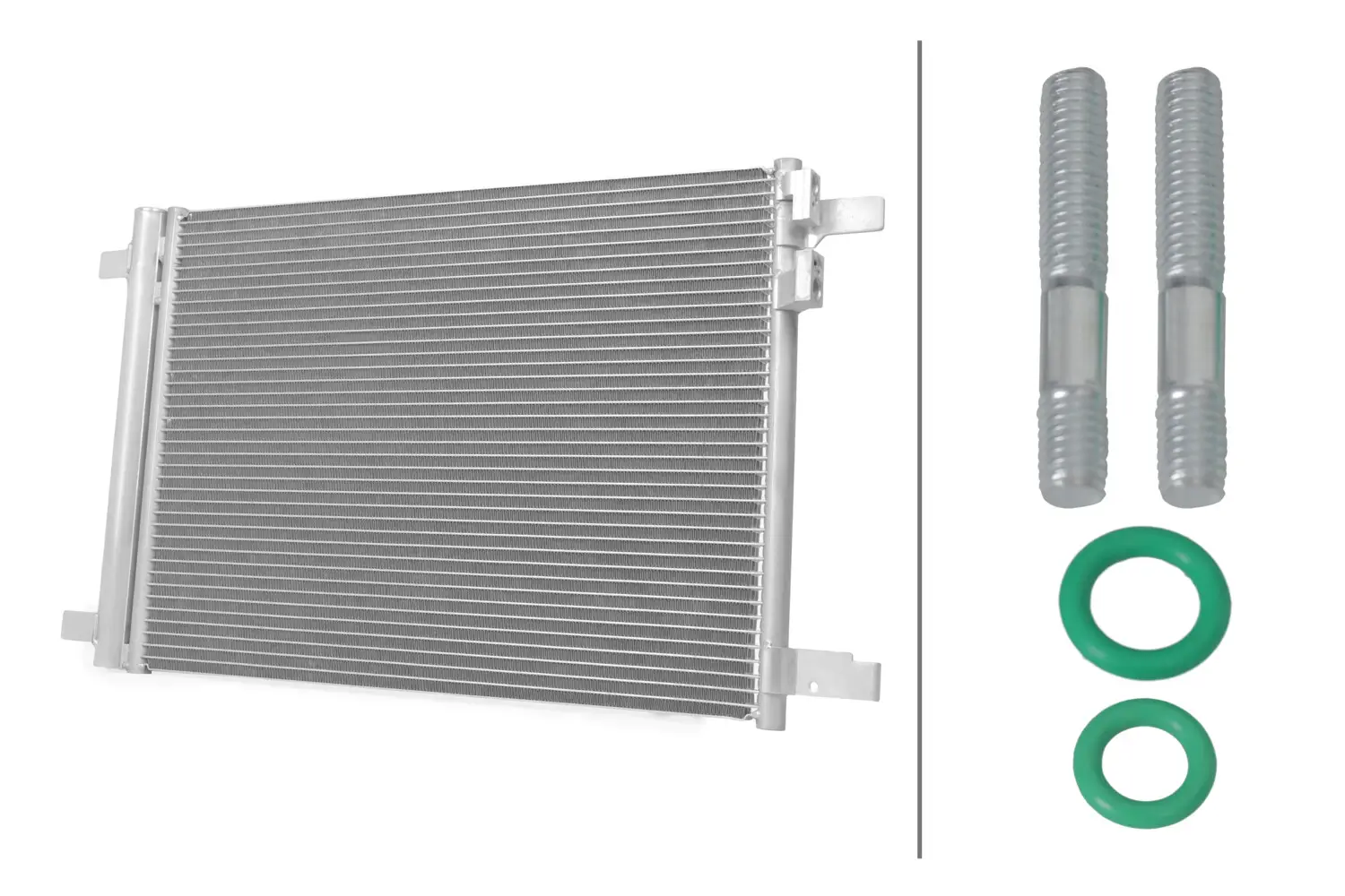 Kondensator, Klimaanlage HELLA 8FC 366 221-401