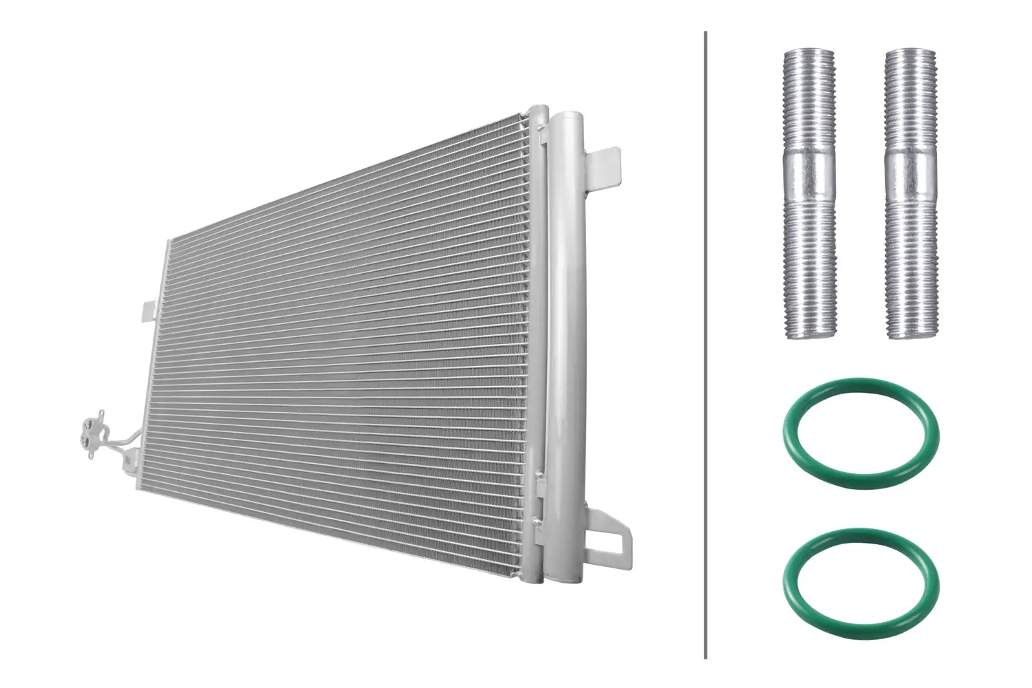 Kondensator, Klimaanlage HELLA 8FC 366 221-411