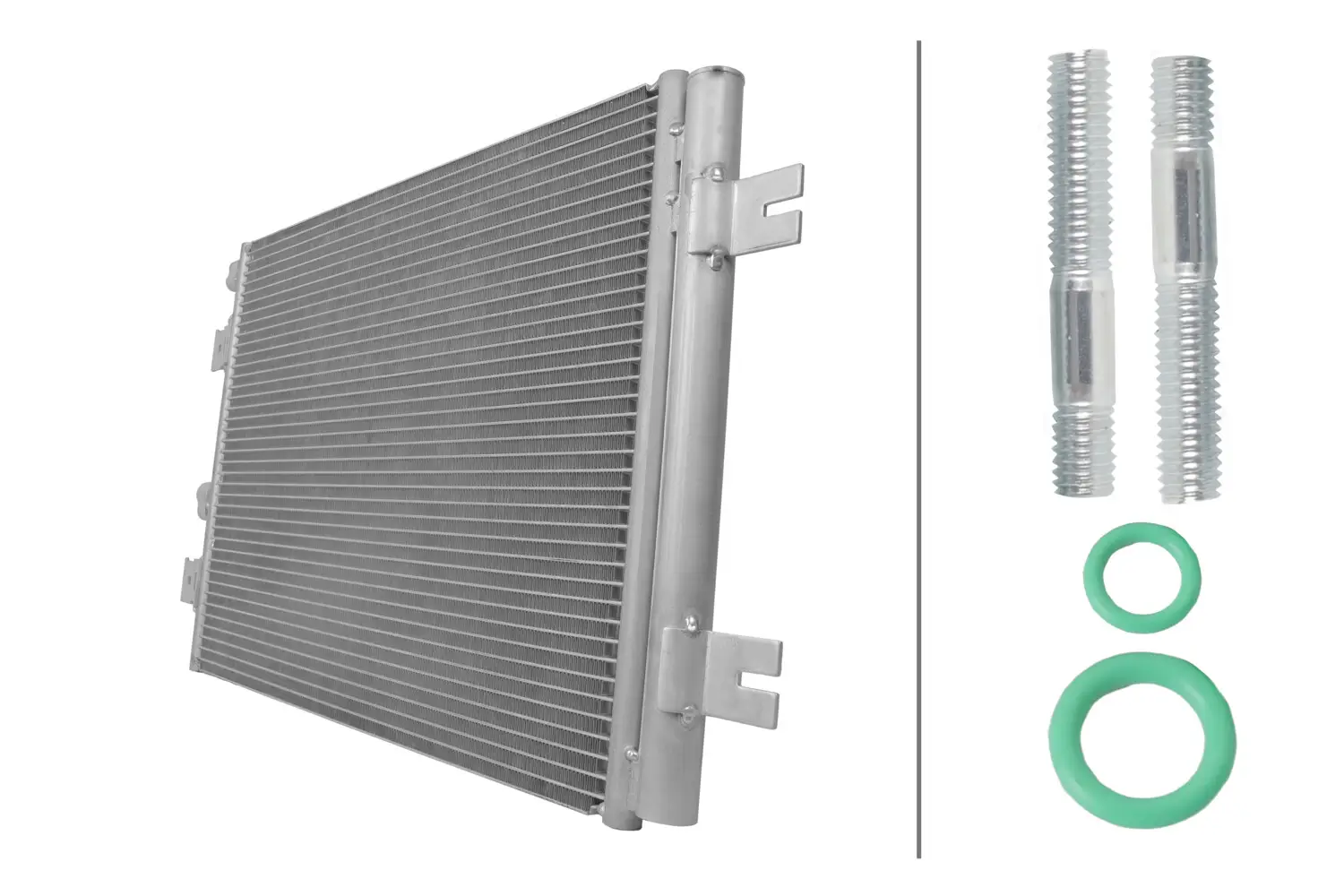 Kondensator, Klimaanlage HELLA 8FC 366 221-551