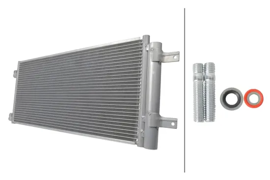 Kondensator, Klimaanlage HELLA 8FC 366 221-621 Bild Kondensator, Klimaanlage HELLA 8FC 366 221-621