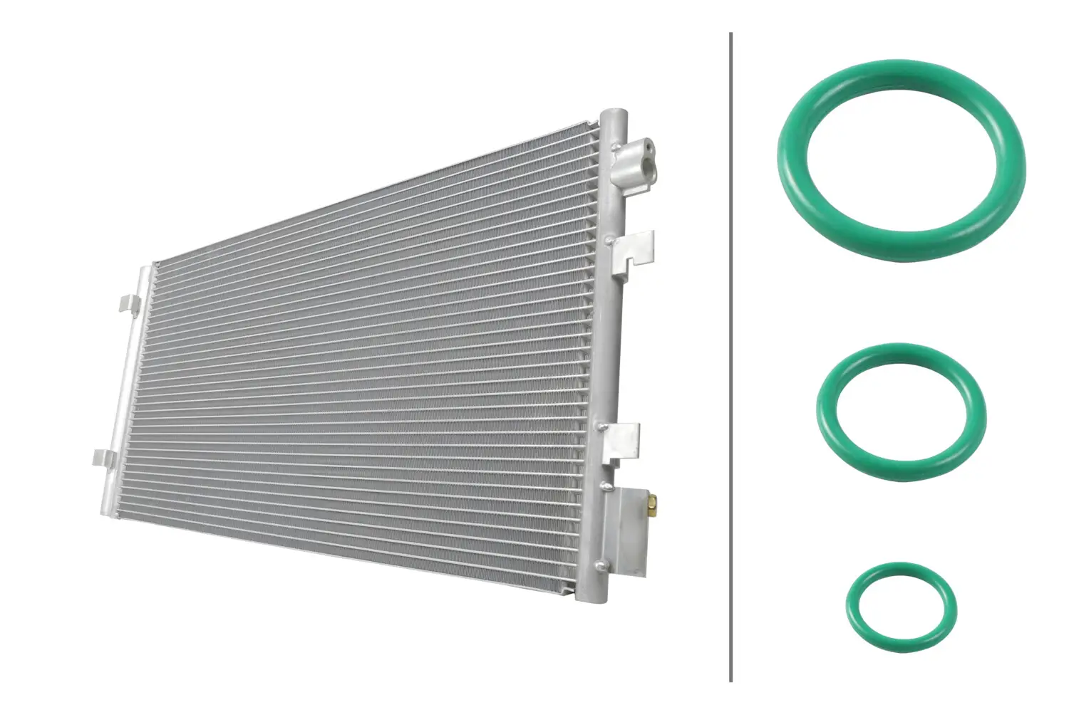 Kondensator, Klimaanlage HELLA 8FC 366 221-731