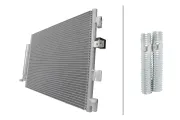 Kondensator, Klimaanlage HELLA 8FC 366 221-741