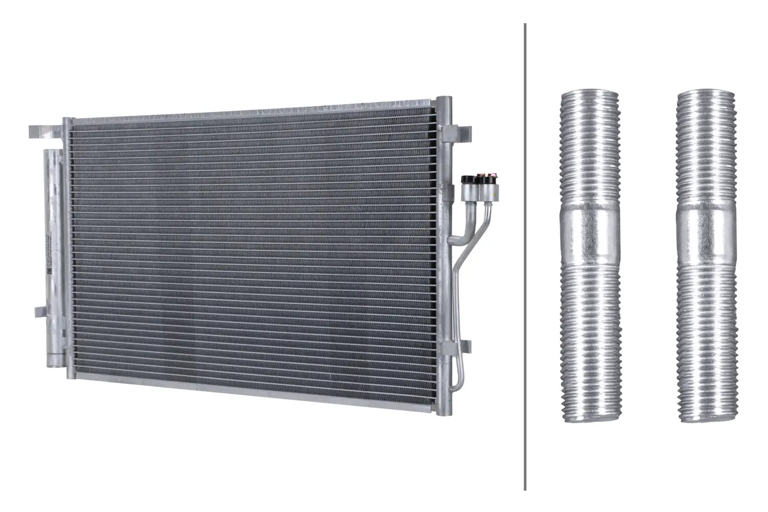 Kondensator, Klimaanlage HELLA 8FC 366 221-801