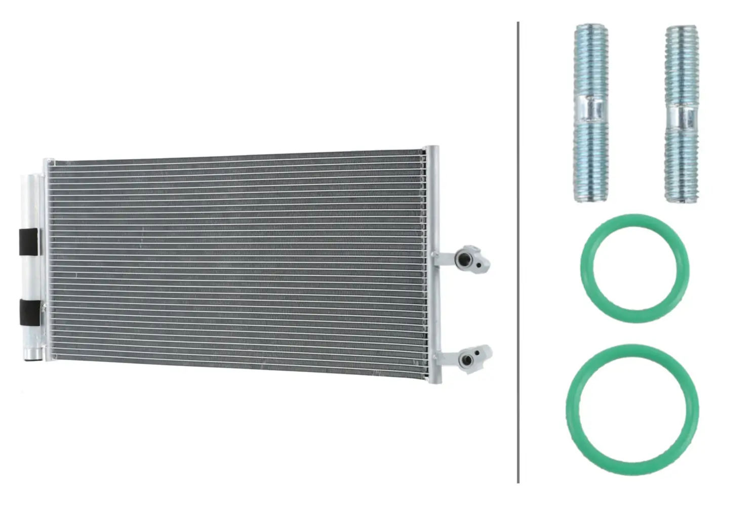 Kondensator, Klimaanlage HELLA 8FC 366 221-971