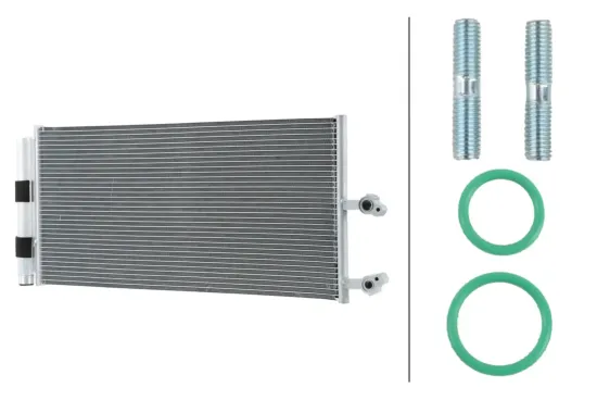 Kondensator, Klimaanlage HELLA 8FC 366 221-971 Bild Kondensator, Klimaanlage HELLA 8FC 366 221-971