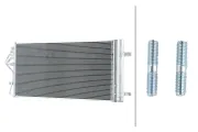 Kondensator, Klimaanlage HELLA 8FC 366 222-351