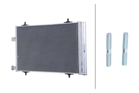 Kondensator, Klimaanlage HELLA 8FC 366 222-391 Bild Kondensator, Klimaanlage HELLA 8FC 366 222-391