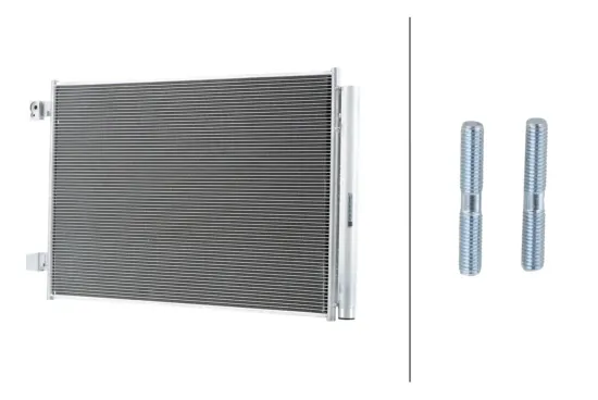 Kondensator, Klimaanlage HELLA 8FC 366 222-521 Bild Kondensator, Klimaanlage HELLA 8FC 366 222-521