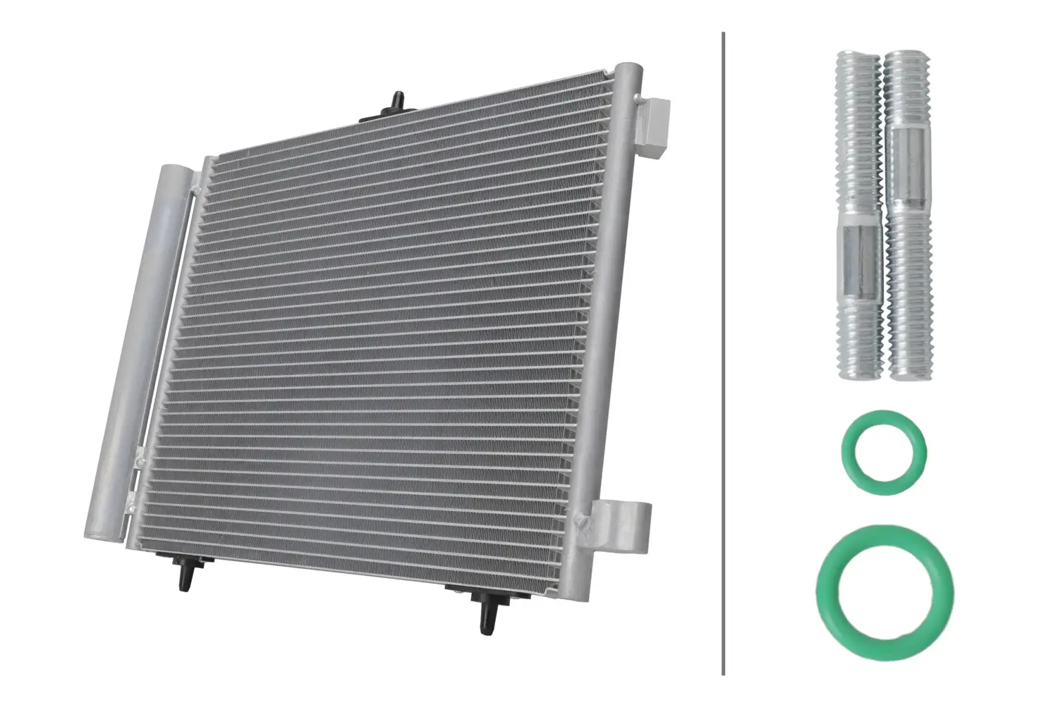 Kondensator, Klimaanlage HELLA 8FC 366 222-671