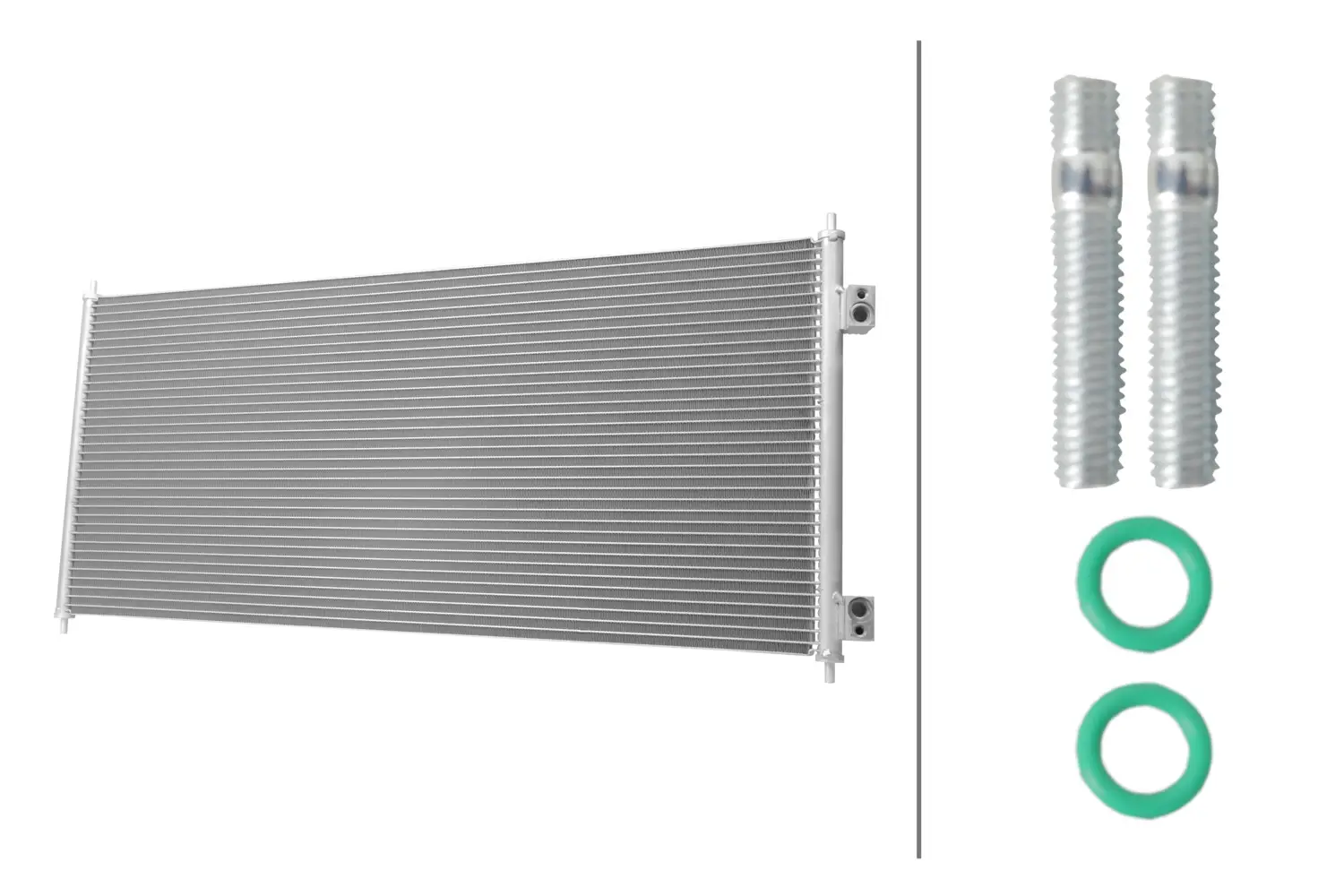 Kondensator, Klimaanlage HELLA 8FC 366 222-831