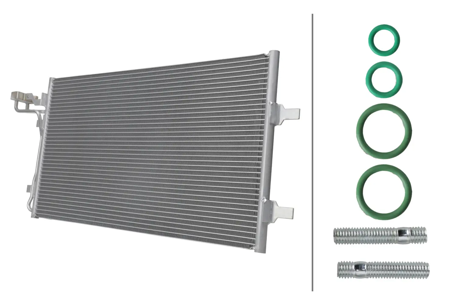 Kondensator, Klimaanlage HELLA 8FC 366 222-901