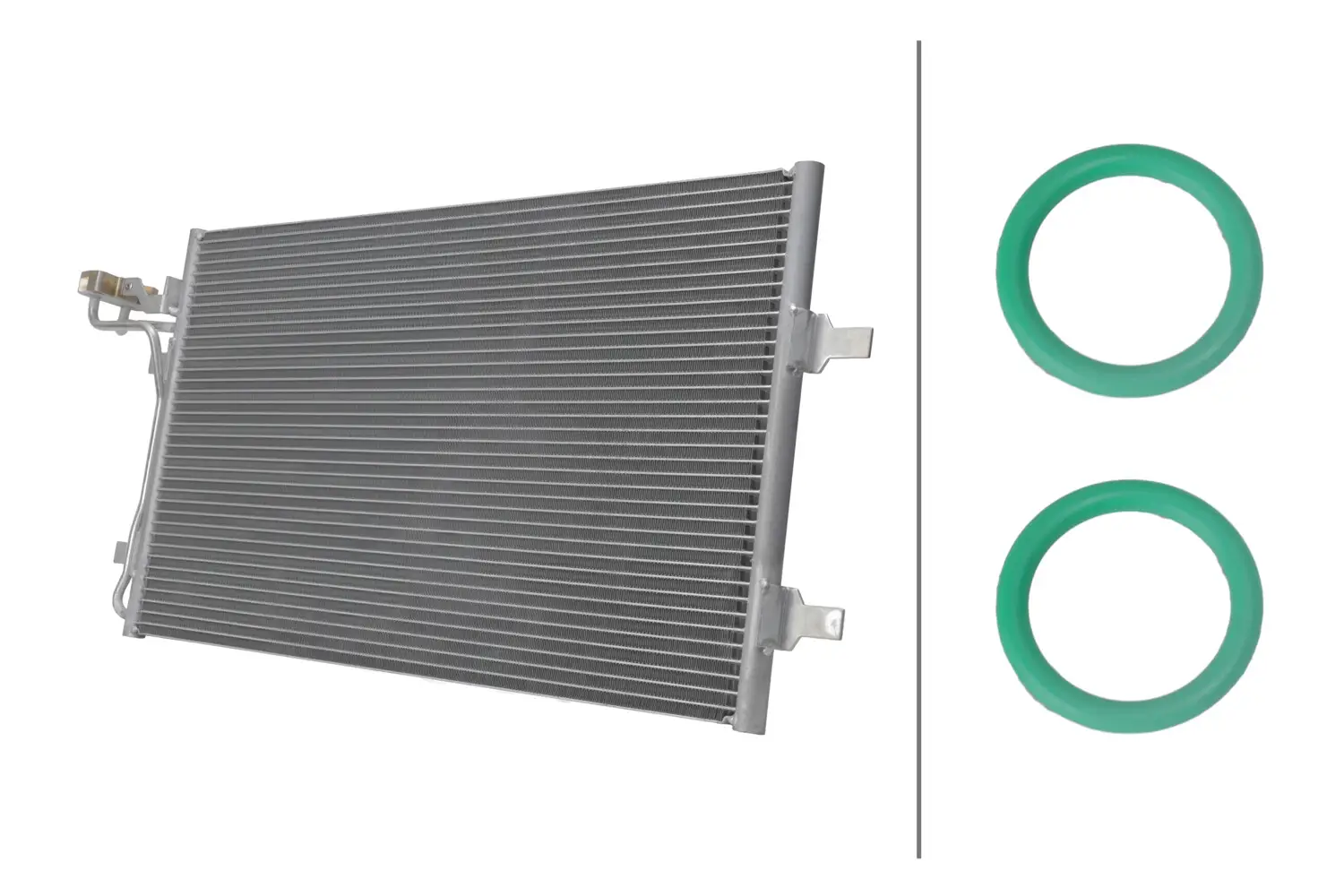 Kondensator, Klimaanlage HELLA 8FC 366 222-911