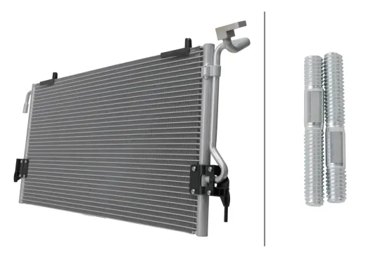 Kondensator, Klimaanlage HELLA 8FC 366 222-941 Bild Kondensator, Klimaanlage HELLA 8FC 366 222-941