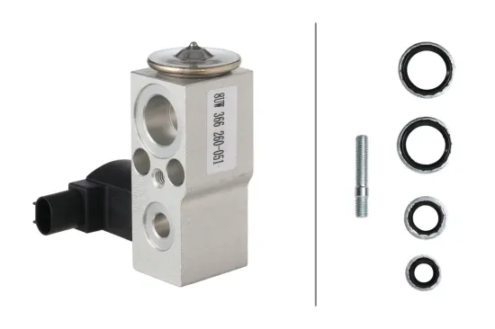 Expansionsventil, Klimaanlage HELLA 8UW 366 260-051 Bild Expansionsventil, Klimaanlage HELLA 8UW 366 260-051