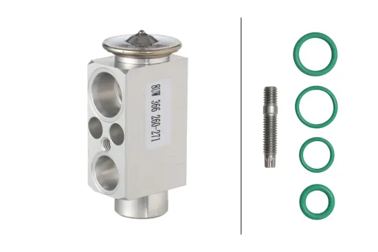 Expansionsventil, Klimaanlage HELLA 8UW 366 260-271 Bild Expansionsventil, Klimaanlage HELLA 8UW 366 260-271