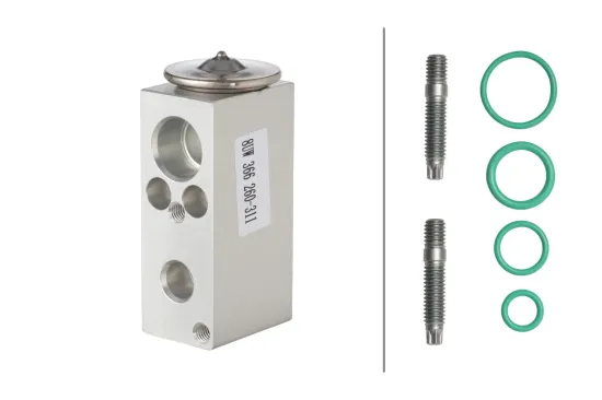 Expansionsventil, Klimaanlage HELLA 8UW 366 260-311 Bild Expansionsventil, Klimaanlage HELLA 8UW 366 260-311