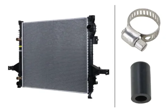 Kühler, Motorkühlung HELLA 8MK 366 300-581 Bild Kühler, Motorkühlung HELLA 8MK 366 300-581